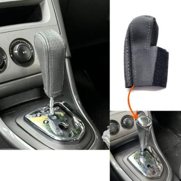 Imagem de Capa Em Couro Manopla Câmbio Automático Peugeot 206 Feline 2008 - Tunn