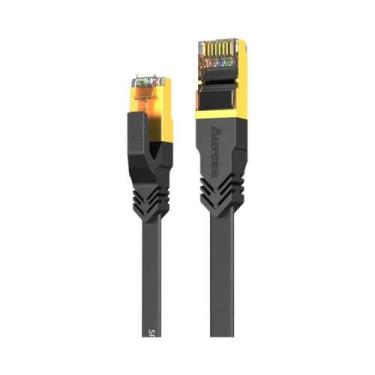 Imagem de Cabo Ethernet Cat7 Plano Ampcom Sftp Rj45 Cabo De Rede Para Roteador M