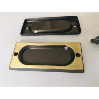 Imagem de Kit Com 8 Puxador Para Janela/porta De Correr Lo Sobrepor - comercial