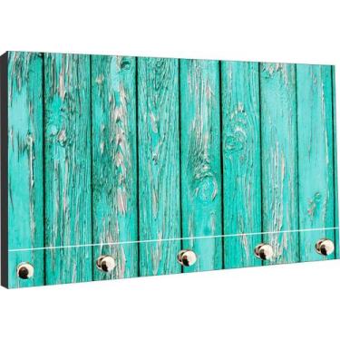 Imagem de Porta Chaves Estilo Rústico Organizador Chaveiro - Vital Quadros