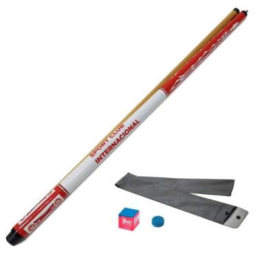 Imagem de Taco de Sinuca Desmontável Oficial do Internacional IN04 Tacos Brasil