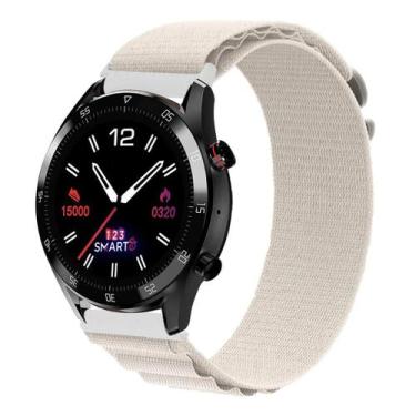 Imagem de Pulseira de Nylon com Presilha para philco Hitwear PSW02PM Huawei  GT 
