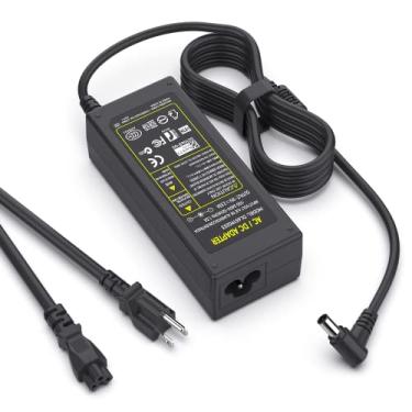 Imagem de Syfrufo Cabo de Alimentação de 19V para Monitor Lg 19 "20" 22 "23" 24 "27" 29 ", Carregador para 29Wk500 29Wk600 27Mk400H-B 27Uk650, Adaptador Dc/Ac para 24Mk600M 24Mk400H 24En43V 24En43Vs, Alimentaçã