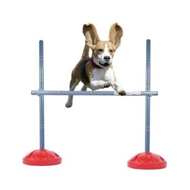 Imagem de Salto para Agility Degran Pet Barras de 70cm Adestramento Recreação de