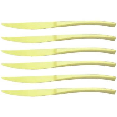 Imagem de Jogo de Facas de Sobremesa Wolff Mesa Inox Berna 6 Peças