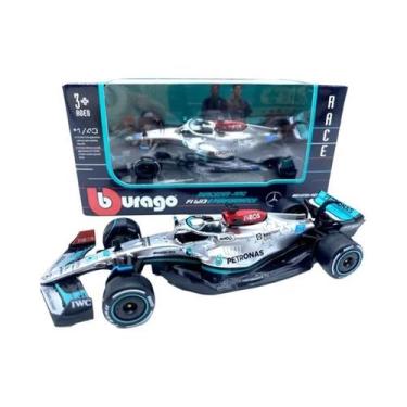 Imagem de Miniaturas de F1 Bburago 1:43 - Aston Martin AMR23, Mercedes W14, Red 
