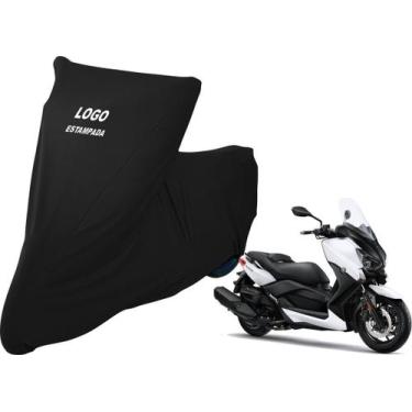 Imagem de Capa Cobrir Moto Yamaha Xmax De Tecido Lycra - Mz, Preta