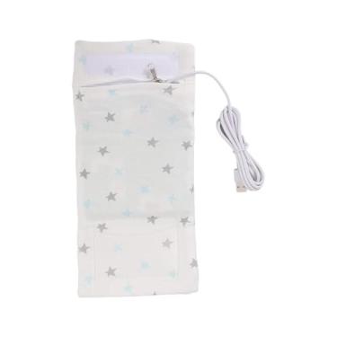 Imagem de Aquecedor de mamadeiras para leite materno, para aquecedor de mamadeiras | Capa aquecida para garrafa USB Capa de isolamento para aquecedor de leite,de calor para leite com manga de aquecimento para v
