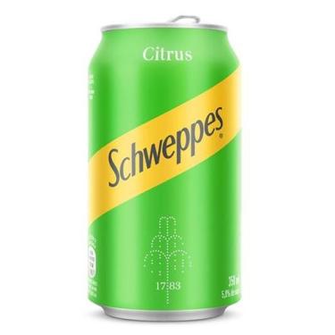 Imagem de Schweppes citrus / tônica _lata 350ml _ c/12 - coca cola 