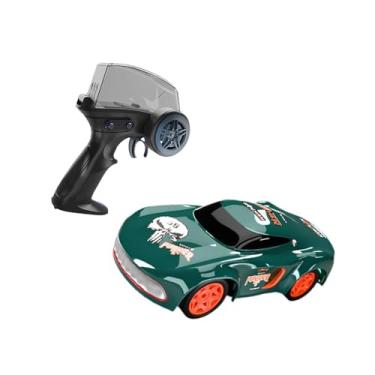 Imagem de Kokiya RC Drift Tire Car 1/64 Velocidade ajustável com luzes LEDs Drift Sport Toy Car VEÍCELO Modelo de alta velocidade para adultos Idade 6 7 8+