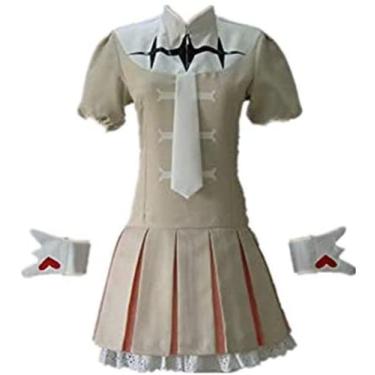 Imagem de Cos Kill la Kill Cosplay Nonon Jakuzure Fantasia Uniforme Anime Fantasia Cosplay (Feminino 3GG)