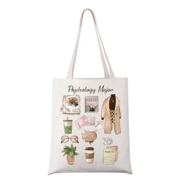 Imagem de UJIMS Presente para psicoterapeuta, psicologia, grande bolsa, presente para conselheiro psicológico, presentes para terapeutas de saúde mental, Especialização em psicologia, Large, Moderno