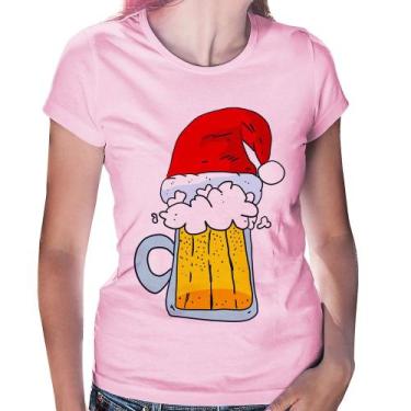 Imagem de Baby Look Merry Beer - Foca na Moda, Rosa bebê, M