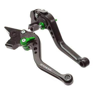 Imagem de Manete Spencer Reforçado Rc51 Rvt1000 Sp 1 Sp 2 2000 A 2006, Preto com