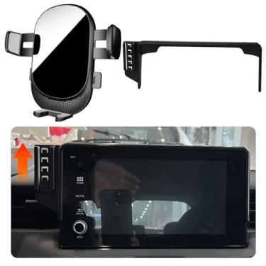 Imagem de Suporte de telefone de carro para acessórios automotivos Honda Pilot [somente para piloto 2023-2025] [Suporte de celular com bloqueio automático mãos livres, serve para iPhone e todos os smartphones]