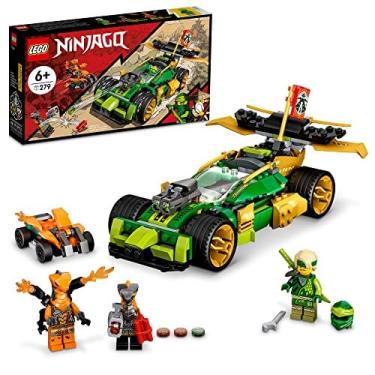 Imagem de Lego ninjago Lloyd's Race Car evo 71763 Building Kit Com um Brinquedo de Carro Ninja, ninjago Lloyd e Snake Figures Brinquedos Criativos para Crianças