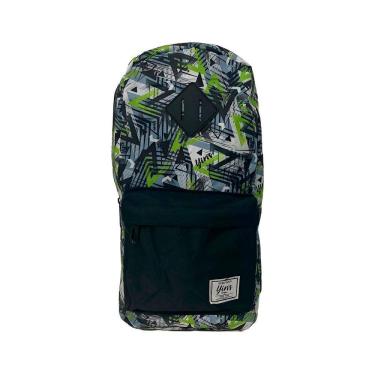Imagem de Mochila Transversal Regulável Camuflada Estampada Cor:Verde