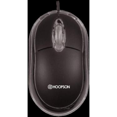 Imagem de Mouse Optico USB 1200DPI Preto - Hoopson