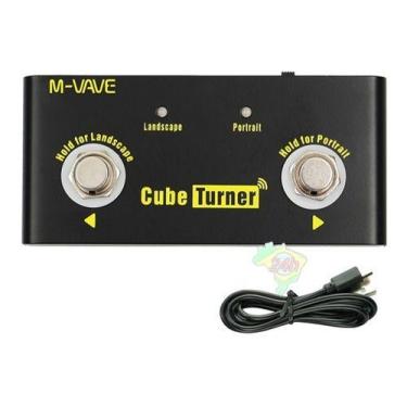 Imagem de Cube Turner Sem Fio Page Pedal Embutido Looper Usb Recarrega, Preto