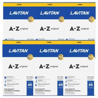 Imagem de Kitlavitan Az Tradicional 6 Unidades 60 Cápsulas Suplemento - Cimed