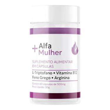 Imagem de Suplemento Alfa Mulher 60 Cápsulas  500mg - eurocaps