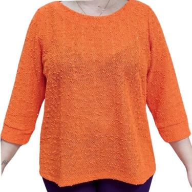 Imagem de Blusa Feminina Domênica Detalhes Paetês 3/4