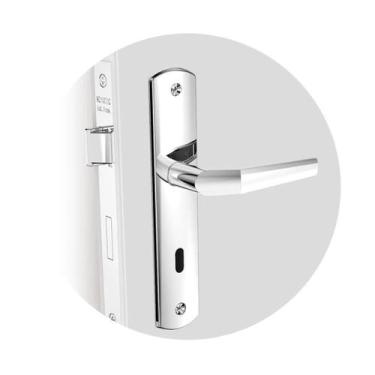 Imagem de Fechadura Soprano Pop Line Interna Cromada 811 40x53 Esp26