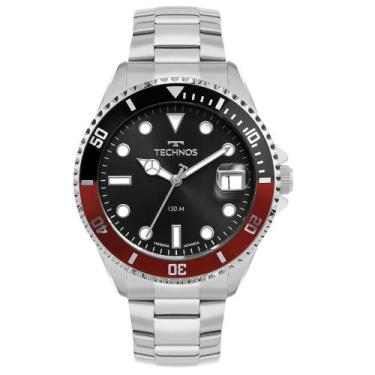 Imagem de Relógio Technos Masculino Acqua Prata - 2415EF/1P