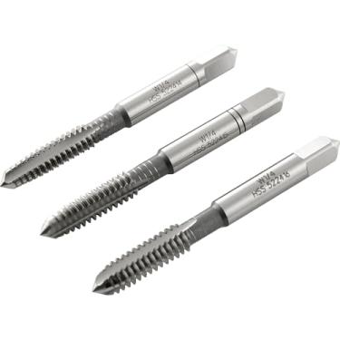 Imagem de Macho Manual de Aço Rápido 1/4'' Bsw Jogo com 3 peças Vonder Plus