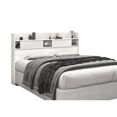 Imagem de Cabeceira Dubai Casal 1.40 Branco - Vitamov