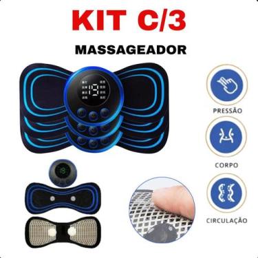 Imagem de KIT Massageador Pessoal com Tecnologia de Vibração - LIPPIN
