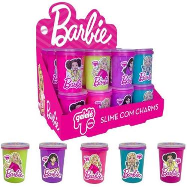 Imagem de Gelele slime pote 180g barbie ( cores sortidas) - cdb - DOCE BRINQUEDO