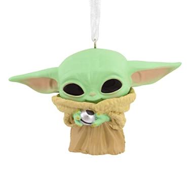 Imagem de Hallmark Star Wars: O Mandaloriano A Criança Grogu Funko POP! Enfeite de Natal