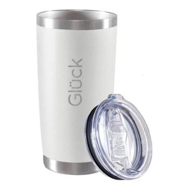 Imagem de Copo Térmico Para Cerveja Lucky 591Ml Off White Gluck