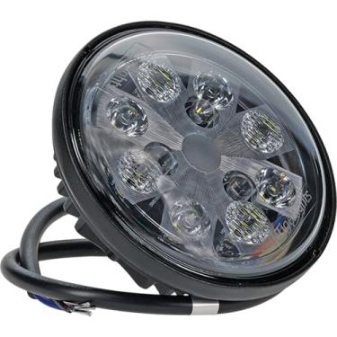 Imagem de Tiger Lights TL3020 24W LED Selado Redondo Hi/Lo Feixe 12V Compatível com/Substituição para John Deere 3300, 4400, 4420, 6600, 6602, 6620, 6622, 7700, 7702 Combo Luz Off-Road