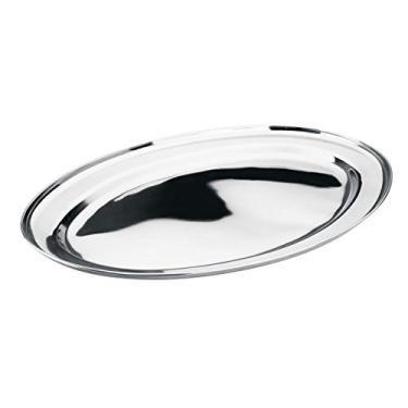 Imagem de Travessa Oval Rasa 40Cm Em Inox Bx20-005 Hércules