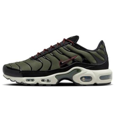 Imagem de Nike Tênis masculino Air Max Plus (FB9722-300, cargo cáqui/fantasma/preto), Cargo cáqui/fantasma/preto, 37