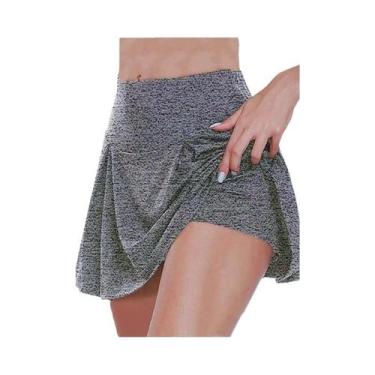 Imagem de Saia-calça De Cintura Alta Com 12 Cores, Tecido Elástico Respirável, P