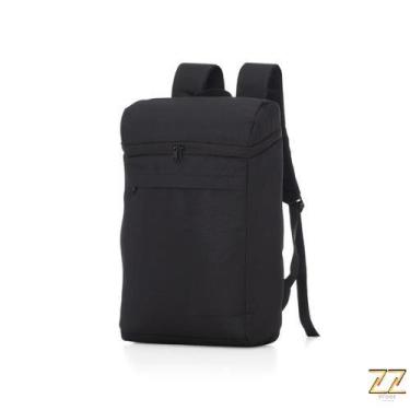Imagem de Bolsa Térmica 15L Mochila Isotérmica Impermeável Cinza Ou Preto - ZZ, 