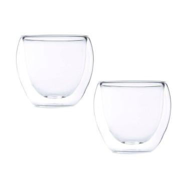 Imagem de Copos Parede Dupla Blend Vidro 80ml Maxwell & Williams