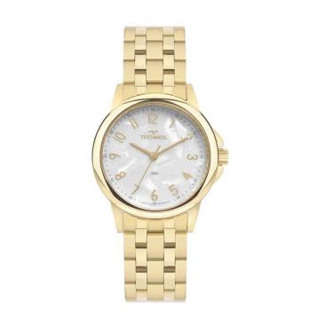 Imagem de Relógio Technos Feminino Ref: 2035Mxe/1B Elegance Dourado