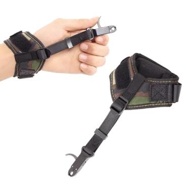 Imagem de KURUGEILI Alça de pulso camuflada ajustável com liberação de arco composto