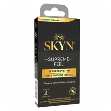 Imagem de Preservativo Skyn Supreme Feel com 4 Unidades