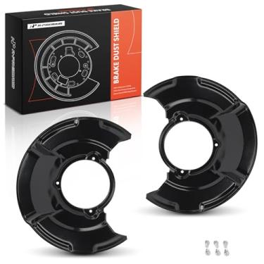 Imagem de A-Premium Protetor contra poeira do freio dianteiro e do passageiro compatível com modelos Honda - HR-V HRV 2016-2022, conjunto de 2 peças