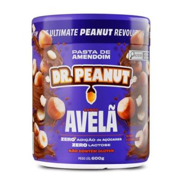 Imagem de Pasta de amendoim sabor Avelã Dr. Peanut  600g, Avelã, 600g