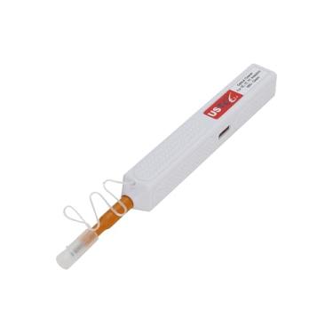 Imagem de SatelliteSale Limpador de caneta de fibra óptica – Caneta CLEP-25 para conectores SC/FC/ST/E2000 Ferramenta de limpeza de fibra óptica de alta precisão
