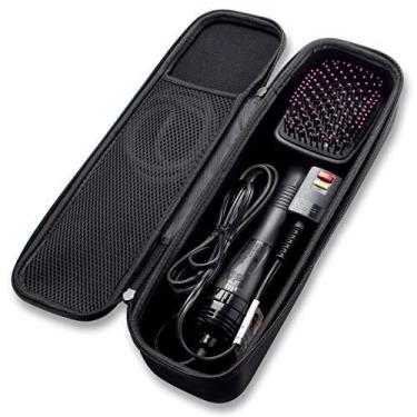 Imagem de Caseling Capa rígida para secador de cabelo Revlon One Step & Styler ou Dyson Susônico bolsa de armazenamento para secador de cabelo com alça de transporte fácil e zíper premium (não serve para volumizador/modelador de cachos)