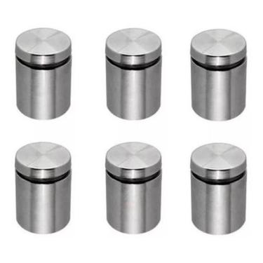 Imagem de Prolongador Inox 19X25Mm Vidro Madeira Esc/Pol Kit 50 Unid