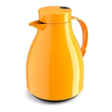 Imagem de Garrafa Térmica Com Gatilho Paris Chá/Café 500ml(Amarelo)