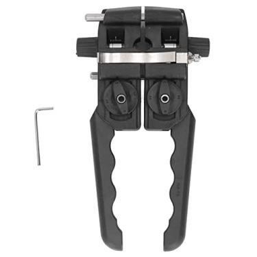 Imagem de Descascador de fibra óptica ajustável, faca de decapagem de cabo de 2 vias, disjuntor de fio transversal longitudinal para cabo de fibra óptica, descascamento de plástico 8 30mm